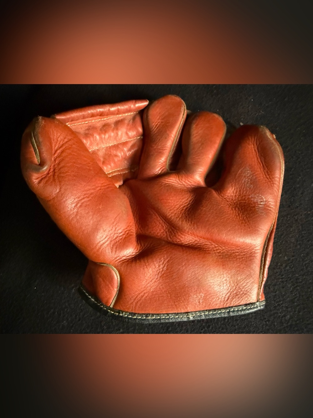 VINTAGE PEE WEE PRO LEATHER GLOVE COOPER-WEEKS LIMITED